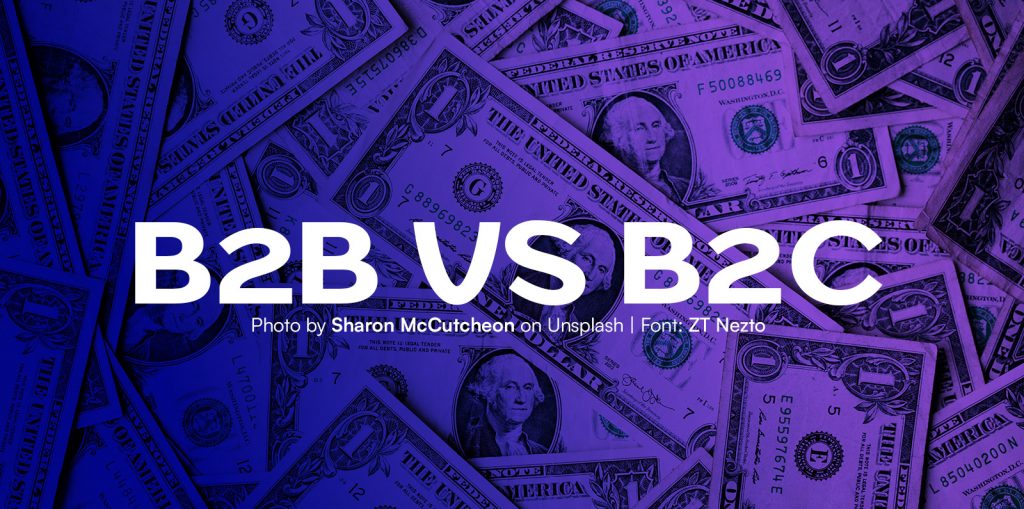 Differences between Marketing in the B2B and B2C model