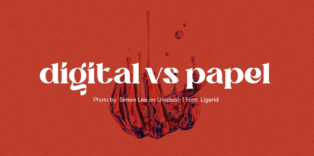 ¿Ilustración digital o en papel?